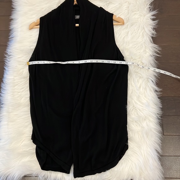 Mexx Black Knit Sweater Vest Size Extra Small - Picture 2 of 7